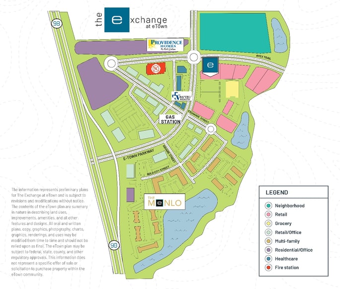 The Exchange at eTown Map