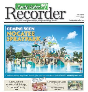 The Ponte Vedra Recorder- Nocatee Spray Park Cover