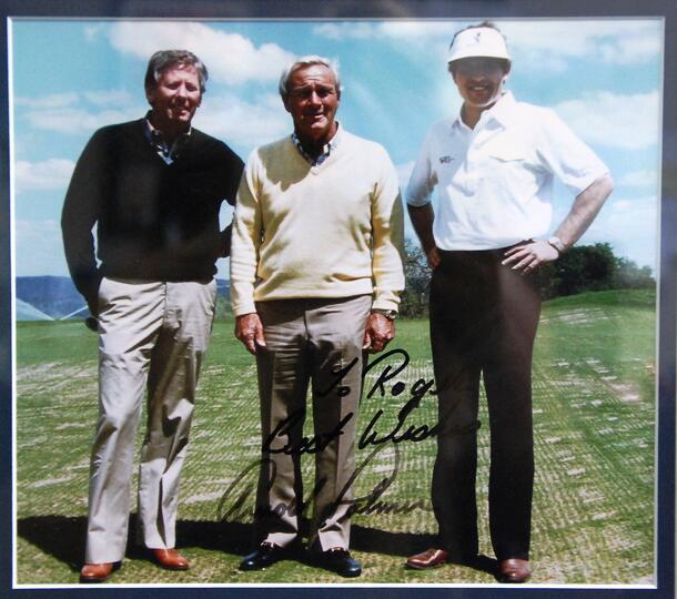 Chester Stokes, Arnold Palmer and Roger O'Steen